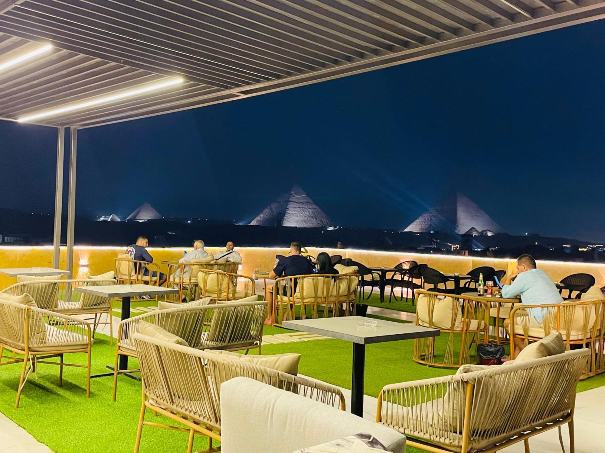 Golden Mask Pyramids Inn Kafrat al Jabal ภายนอก รูปภาพ