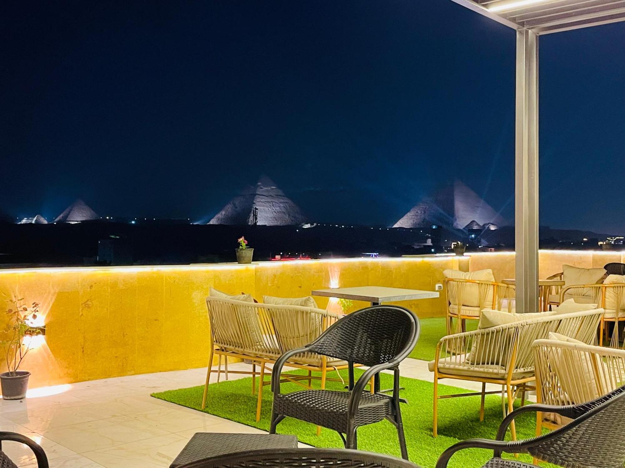 Golden Mask Pyramids Inn Kafrat al Jabal ภายนอก รูปภาพ