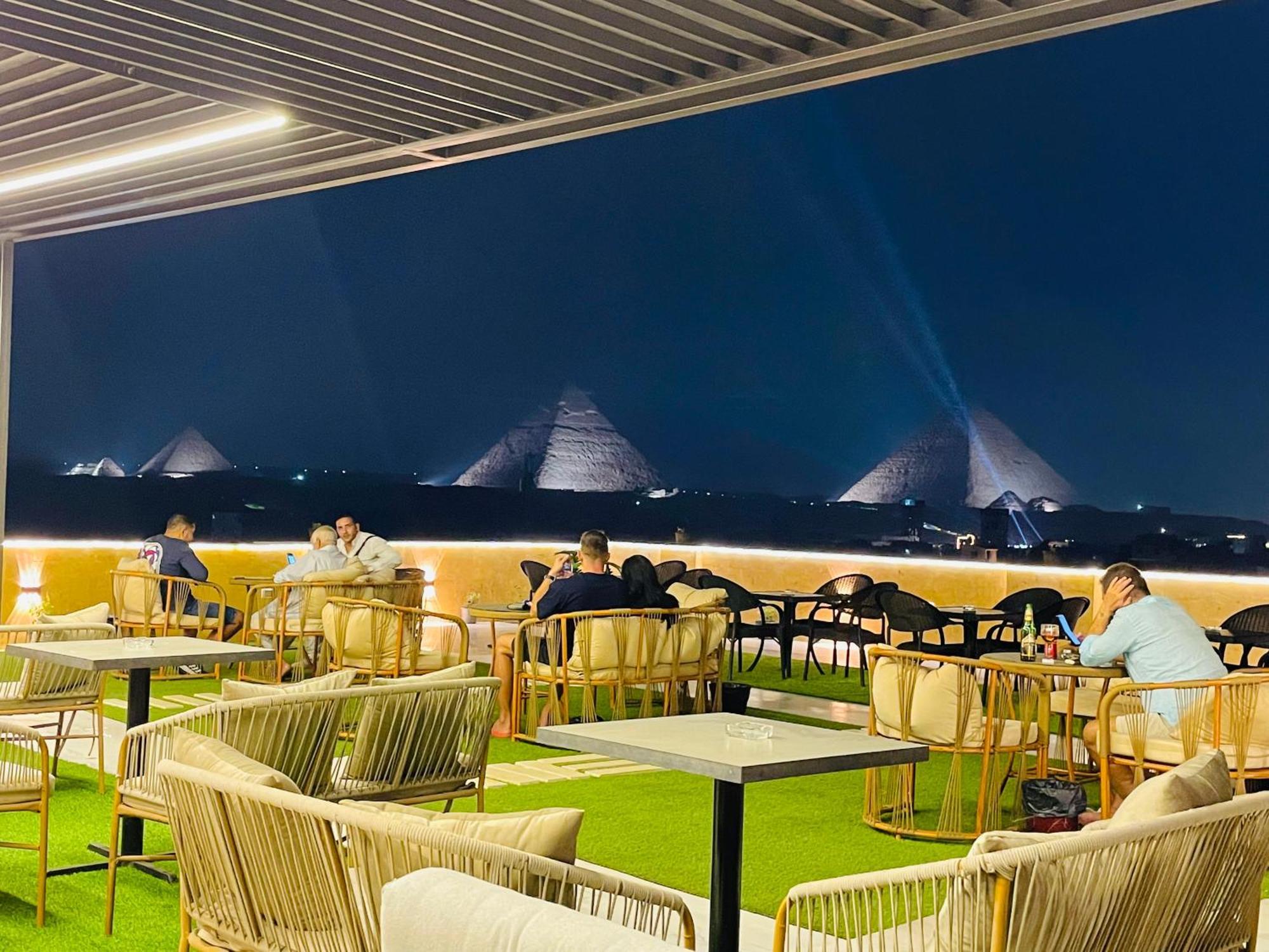 Golden Mask Pyramids Inn Kafrat al Jabal ภายนอก รูปภาพ