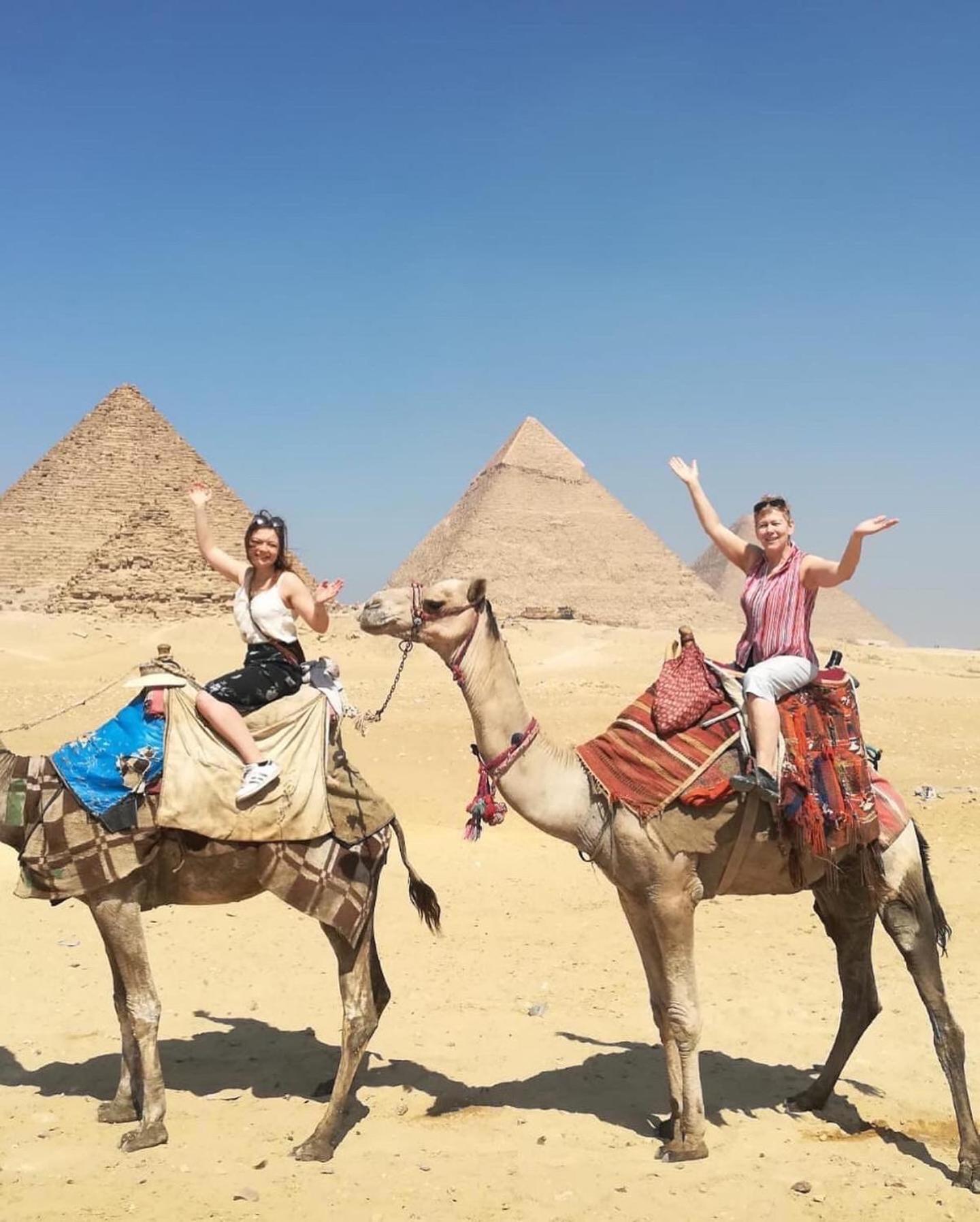 Golden Mask Pyramids Inn Kafrat al Jabal ภายนอก รูปภาพ