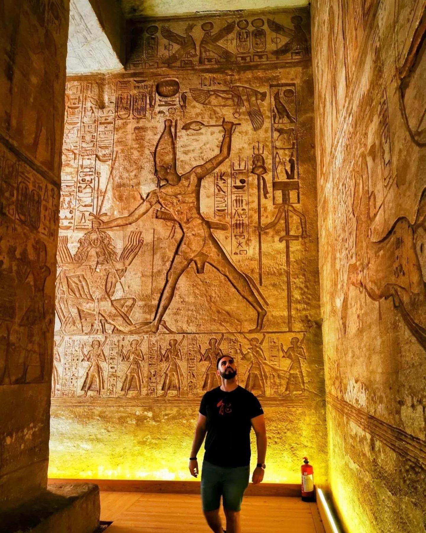 Golden Mask Pyramids Inn Kafrat al Jabal ภายนอก รูปภาพ