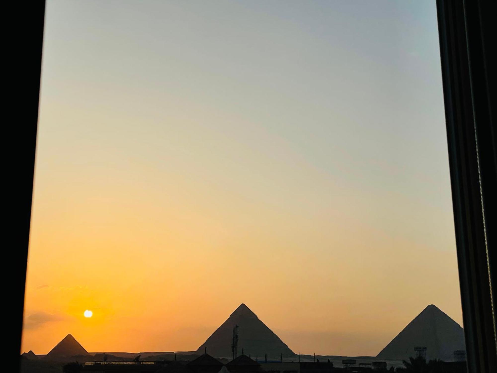 Golden Mask Pyramids Inn Kafrat al Jabal ภายนอก รูปภาพ