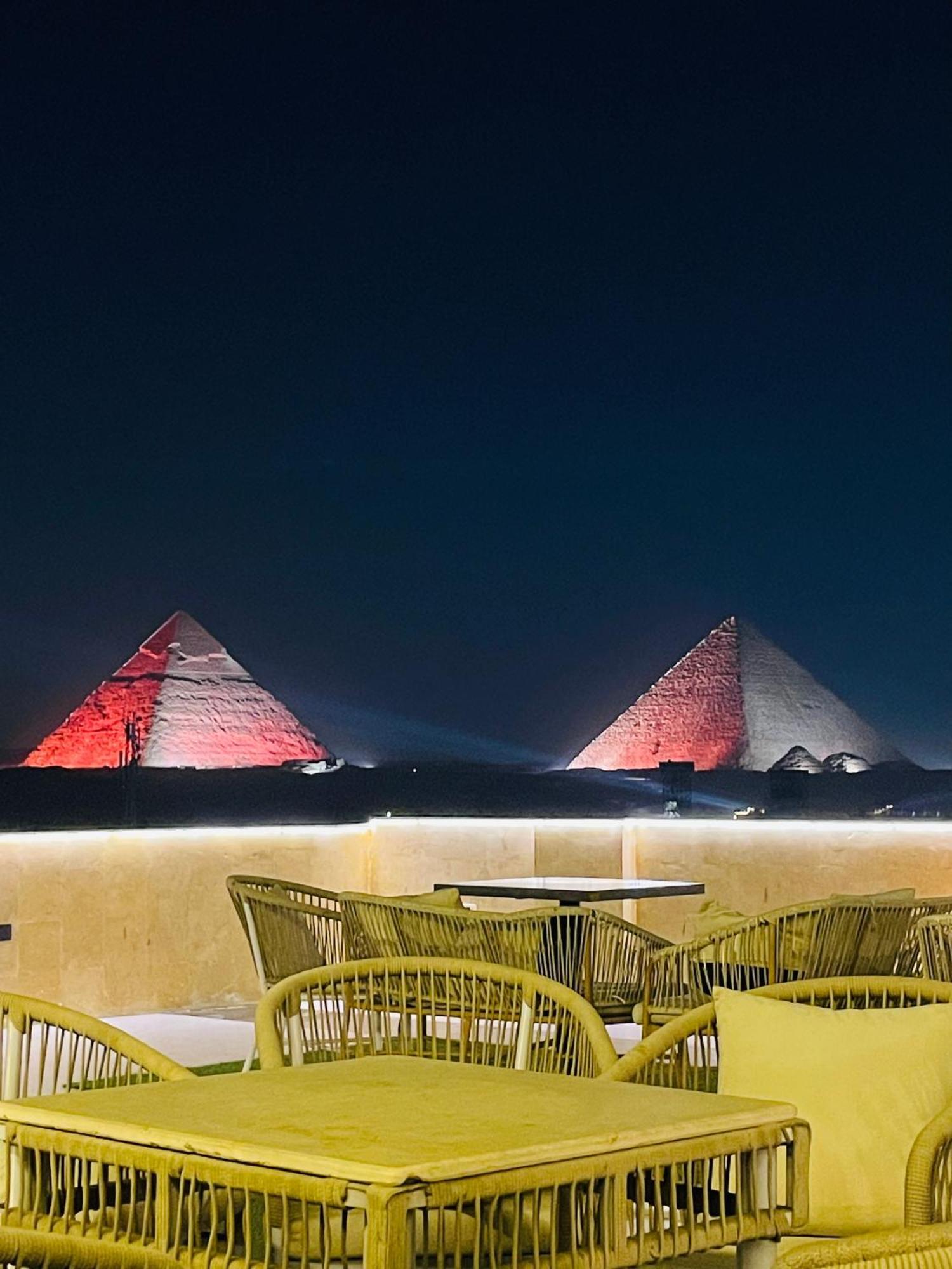Golden Mask Pyramids Inn Kafrat al Jabal ภายนอก รูปภาพ