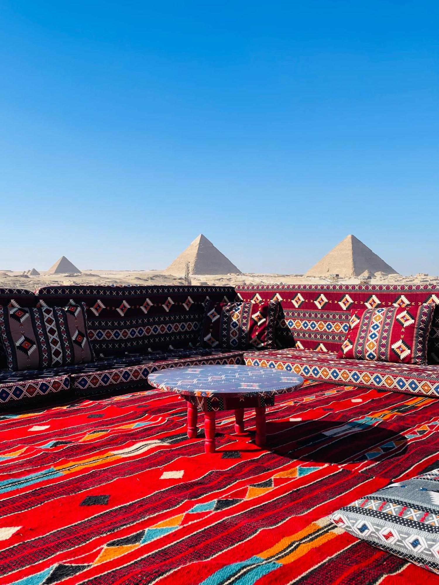 Golden Mask Pyramids Inn Kafrat al Jabal ภายนอก รูปภาพ